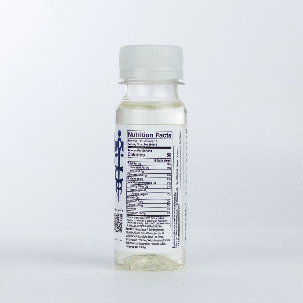 Clean Ketone Hydration Concentrate - 2 Ounce Bottle