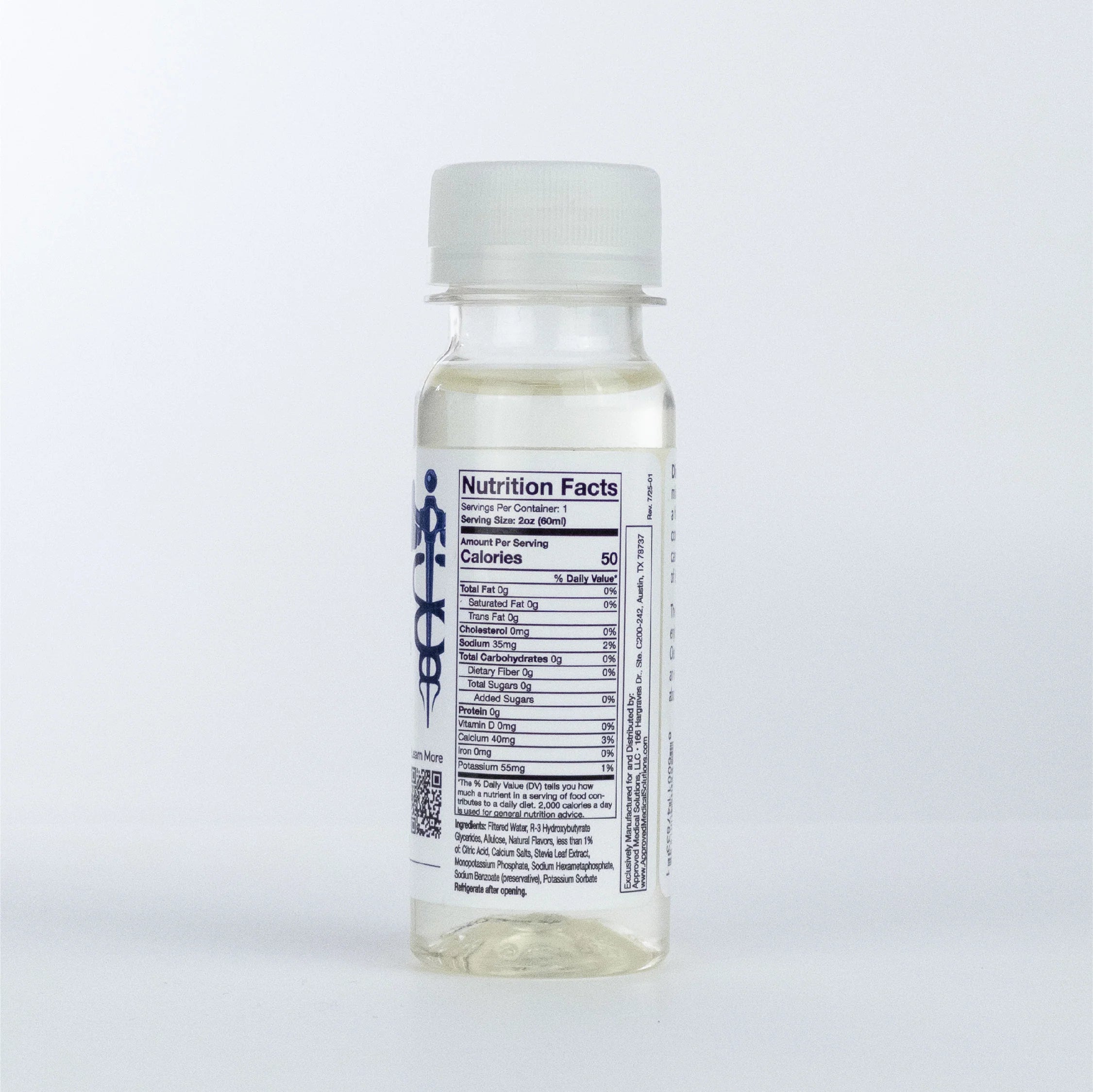 Clean Ketone Hydration Concentrate - 2 Ounce Bottle