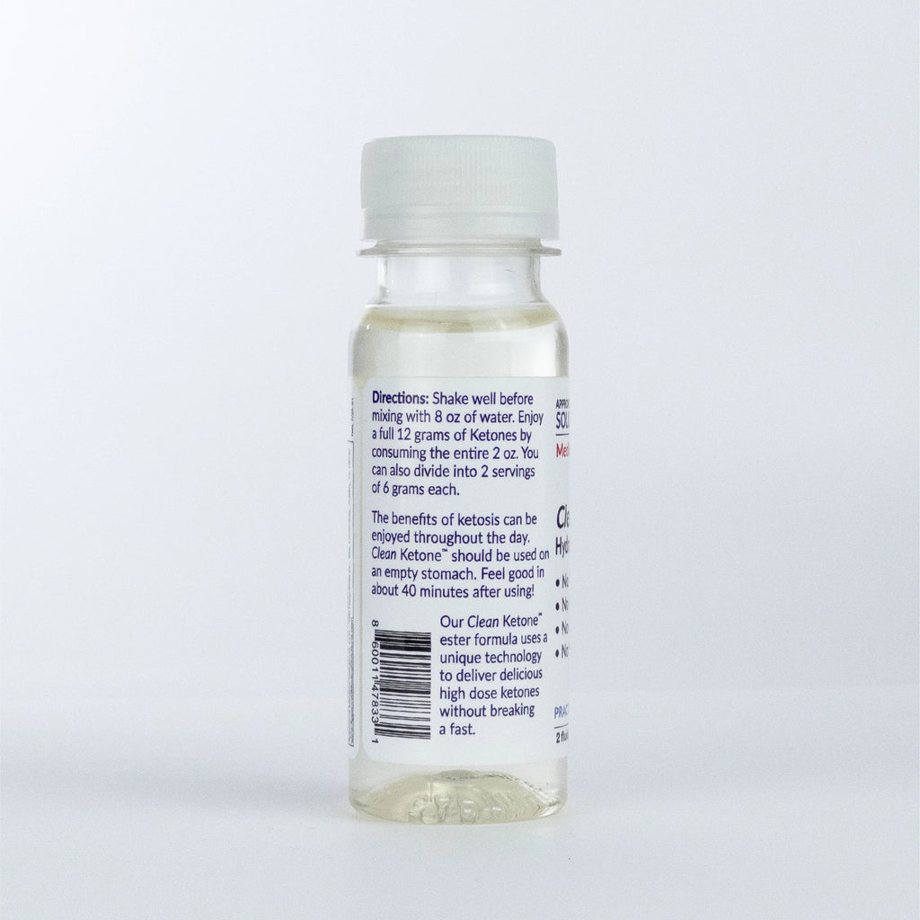 Clean Ketone Hydration Concentrate - 2 Ounce Bottle