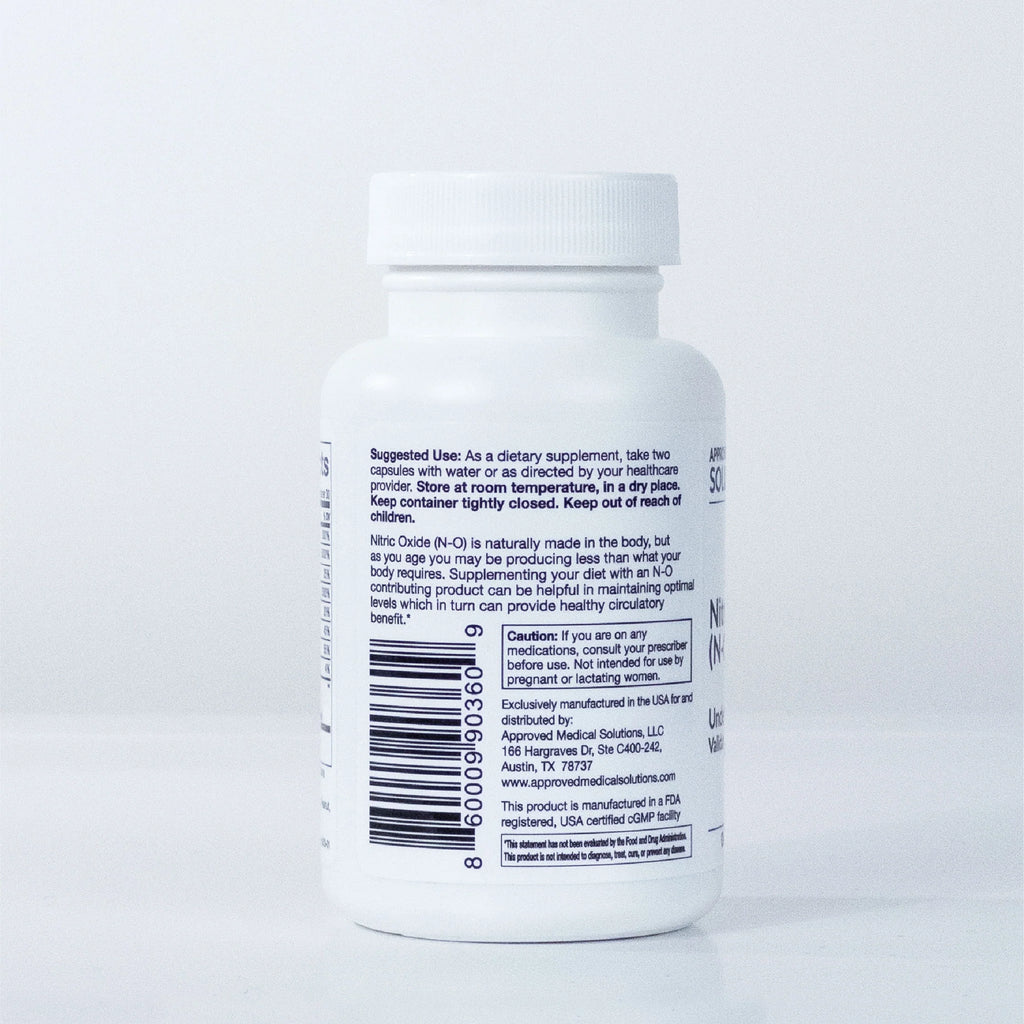 Nitric Oxide (N-O) - 60 Capsules