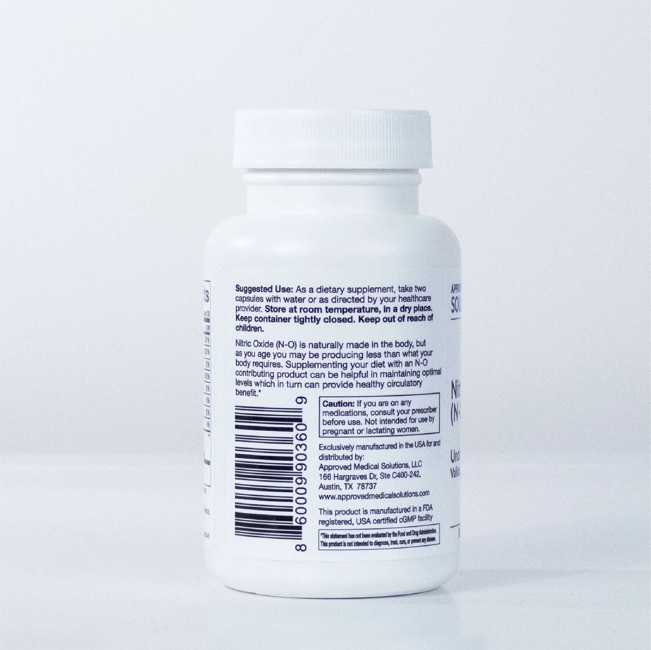 Nitric Oxide (N-O) - 60 Capsules