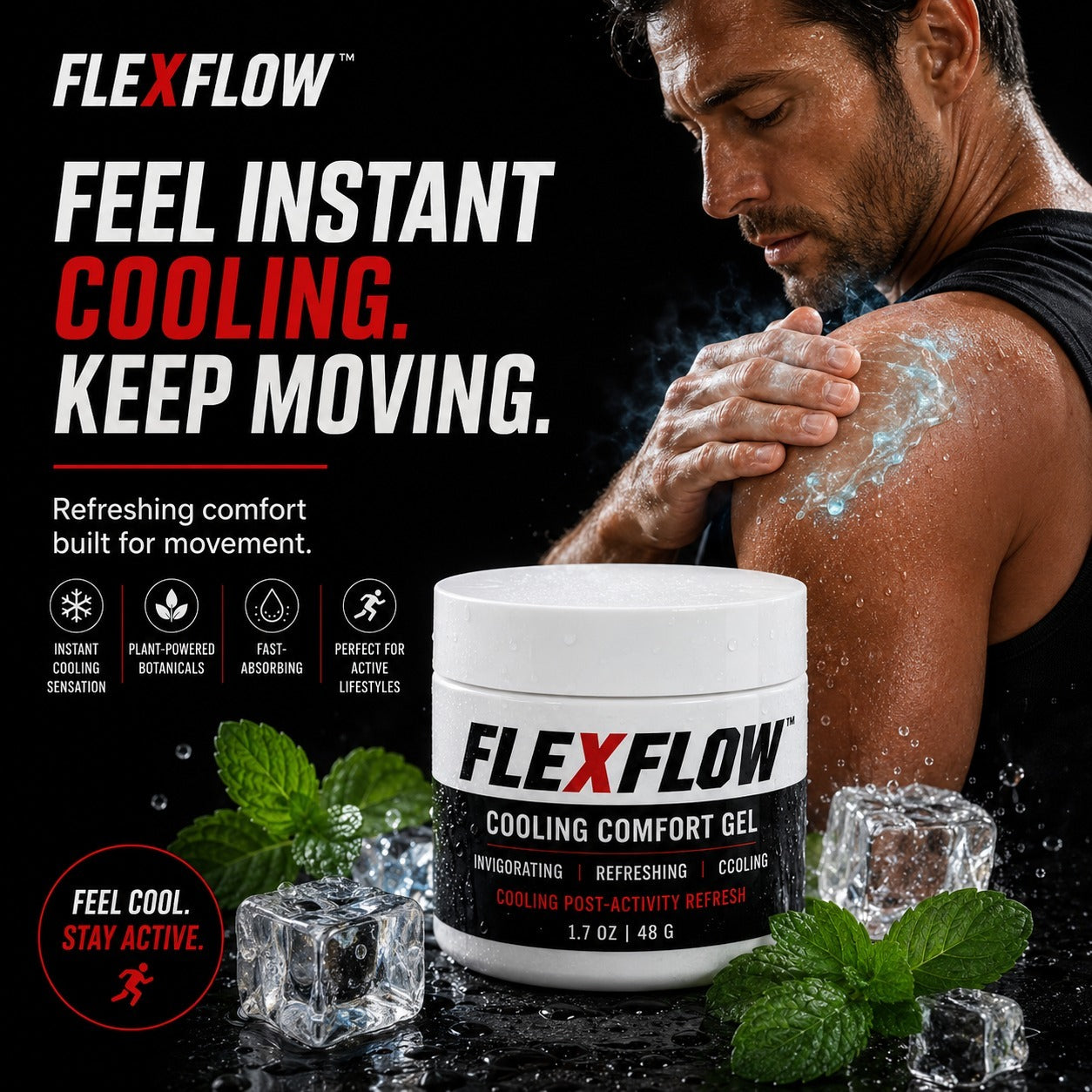 FLEXFLOW™ Cooling Comfort Gel