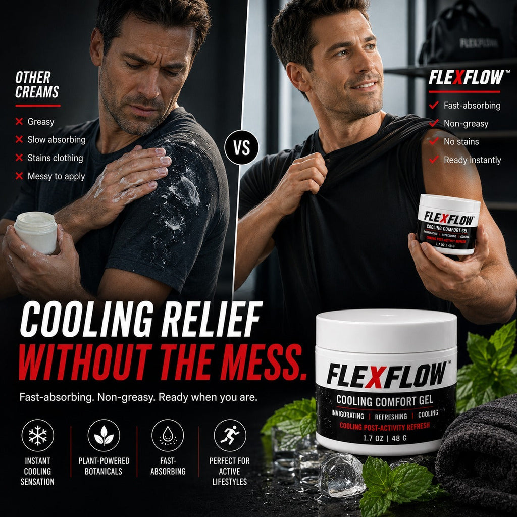 FLEXFLOW™ Cooling Comfort Gel